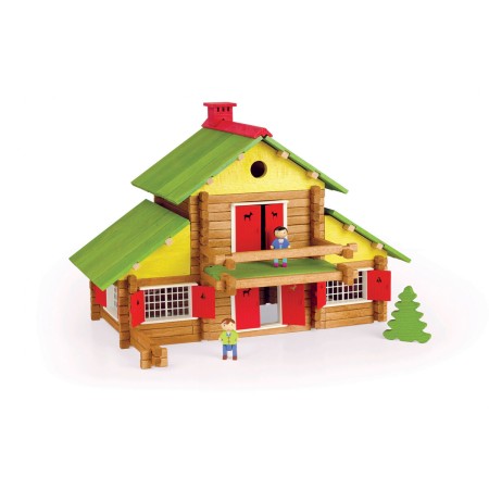 Blocs de construction Jeujura My Wooden Chalet 8005 240 Pièces: Plus de 300.000 produits de grandes marques en vente directe à p