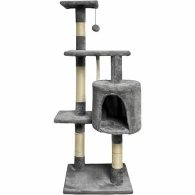 Grattoir pour Chats Paloma Dark Gris Polyester Tissu Peluche Bois (1 Unité): Plus de 300.000 produits de grandes marques en vent