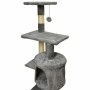 Grattoir pour Chats Paloma Dark Gris Polyester Tissu Peluche Bois (1 Unité): Plus de 300.000 produits de grandes marques en vent