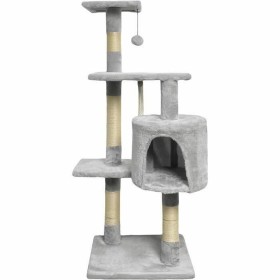 Grattoir pour Chats Paloma tree Gris Tissu Peluche Bois Sisal (1 Unité): Plus de 300.000 produits de grandes marques en vente di