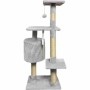 Grattoir pour Chats Paloma tree Gris Tissu Peluche Bois Sisal (1 Unité): Plus de 300.000 produits de grandes marques en vente di