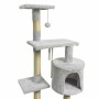 Grattoir pour Chats Paloma tree Gris Tissu Peluche Bois Sisal (1 Unité): Plus de 300.000 produits de grandes marques en vente di