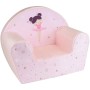 Fauteuil pour enfant Fun House Dancer Ballerina Club Rose 52 x 33 x 42 cm: Plus de 300.000 produits de grandes marques en vente 