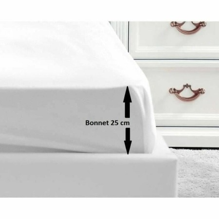Drap housse Lovely Home Blanc 140 x 190 cm: Plus de 300.000 produits de grandes marques en vente directe à prix usine sur cadeau