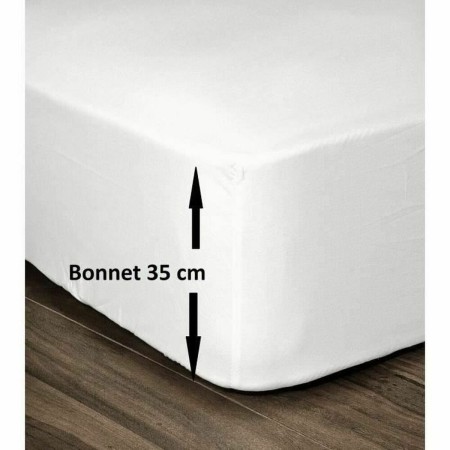Drap housse Lovely Home Blanc Lit double 180 x 200 cm: Plus de 300.000 produits de grandes marques en vente directe à prix usine