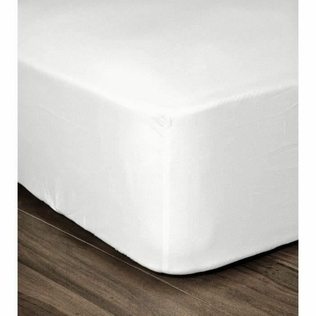 Drap housse Lovely Home Blanc Lit double 160 x 200 cm 100 % coton: Plus de 300.000 produits de grandes marques en vente directe 