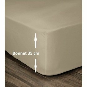 Drap housse Lovely Home Beige 180 x 200 180 x 200 cm: Plus de 300.000 produits de grandes marques en vente directe à prix usine 