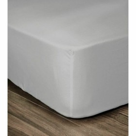 Drap housse Lovely Home Gris Gris clair Lit simple 90 x 190: Plus de 300.000 produits de grandes marques en vente directe à prix