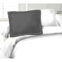 Taie d'oreiller Lovely Home Gris Gris foncé 50 x 70 cm 100 % coton: Plus de 300.000 produits de grandes marques en vente directe
