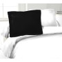 Taie d'oreiller Lovely Home Noir 50 x 70 cm 100 % coton: Plus de 300.000 produits de grandes marques en vente directe à prix usi