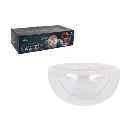 Ensemble de bols Inde Santa Clara Verre Borosilicaté 2 Pièces: Plus de 300.000 produits de grandes marques en vente directe à pr