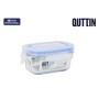 Boîte à lunch Inde Quttin Rectangulaire 120 ml 11 x 8 x 5,1 cm (24 Unités): Plus de 300.000 produits de grandes marques en vente
