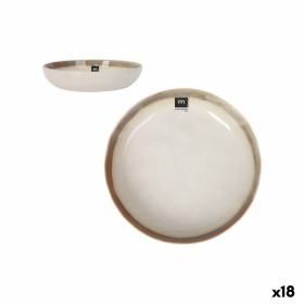Assiette creuse Inde Fustam ø 21 x 4 cm (18 Unités): Plus de 300.000 produits de grandes marques en vente directe à prix usine s