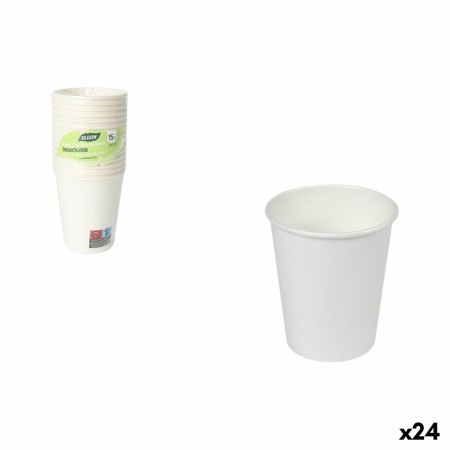 Set de Verres Inde Blanc 250 ml 15 Pièces (24 Unités): Plus de 300.000 produits de grandes marques en vente directe à prix usine