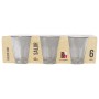 Set de Verres Inde Salor 43 ml 6 Pièces (12 Unités): Plus de 300.000 produits de grandes marques en vente directe à prix usine s