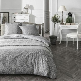 Parure de couette TODAY Gris 240 x 220 cm 3 Pièces: Plus de 300.000 produits de grandes marques en vente directe à prix usine su
