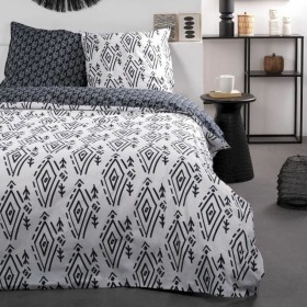 Parure de couette TODAY Blanc Noir 220 x 240 cm 3 Pièces: Plus de 300.000 produits de grandes marques en vente directe à prix us