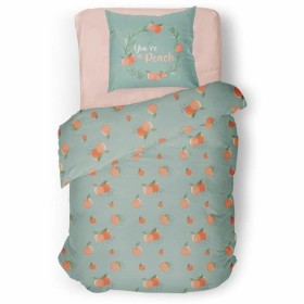 Parure de couette Roupillon peach 140 x 200 cm Vert 2 Pièces: Plus de 300.000 produits de grandes marques en vente directe à pri