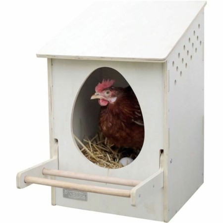 Nid Kerbl Blanc Bois 51 x 34 x 53 cm Poule: Plus de 300.000 produits de grandes marques en vente directe à prix usine sur cadeau