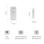 Détecteur d'Ouverture de Portes et Fenêtres Konyks Senso Charge 2 Wi-Fi 2,4 GHz: Plus de 300.000 produits de grandes marques en 