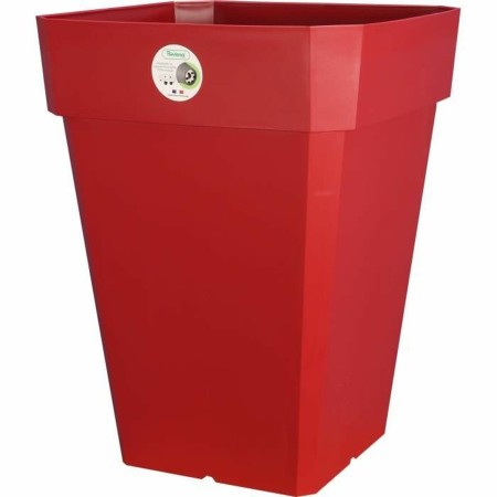 Pot Riviera Soleilla Carré Rouge 40 x 40 cm: Plus de 300.000 produits de grandes marques en vente directe à prix usine sur cadea