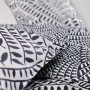 Housse de Couette TODAY Blanc Noir 260 x 240 cm: Plus de 300.000 produits de grandes marques en vente directe à prix usine sur c
