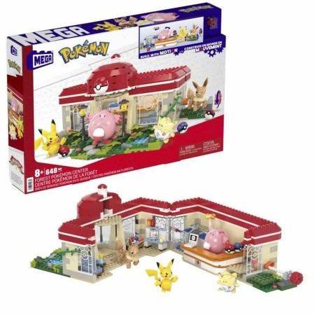 Kit de construction Pokémon Mega Construx - Forest Pokémon Center 648 Pièces: Plus de 300.000 produits de grandes marques en ven