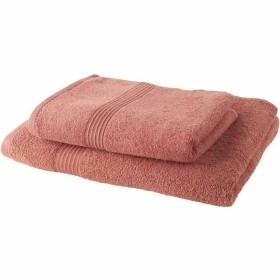 Ensemble de Serviettes TODAY 2 Unités Terre cuite 100 % coton: Plus de 300.000 produits de grandes marques en vente directe à pr