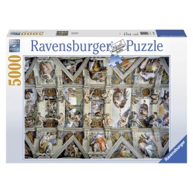 Puzzle Ravensburger 17429 The Sistine Chapel - Michelangelo 5000 Pièces: Plus de 300.000 produits de grandes marques en vente di