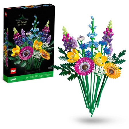 Set de construction Lego Icons 10313 Bouquet of wild flowers 939 Pièces: Plus de 300.000 produits de grandes marques en vente di