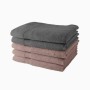 Ensemble de serviettes de toilette TODAY Gris Rose clair 5 Pièces 70 x 130 cm: Plus de 300.000 produits de grandes marques en ve