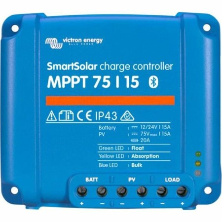 Contrôleur Victron Energy SmartSolar MPPT 75/15 12/24 V 15 A Solaire: Plus de 300.000 produits de grandes marques en vente direc