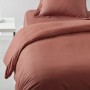 Housse de Couette TODAY Rouge Terre cuite 140 x 200 cm: Plus de 300.000 produits de grandes marques en vente directe à prix usin