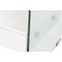 Table de Nuit DKD Home Decor Blanc Transparent Verre Bois MDF 50 x 40 x 45,5 cm: Plus de 300.000 produits de grandes marques en 