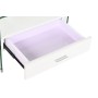 Table de Nuit DKD Home Decor Blanc Transparent Verre Bois MDF 50 x 40 x 45,5 cm: Plus de 300.000 produits de grandes marques en 