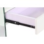 Table de Nuit DKD Home Decor Blanc Transparent Verre Bois MDF 50 x 40 x 45,5 cm: Plus de 300.000 produits de grandes marques en 