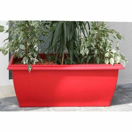 Pot Riviera Rouge Plastique Rectangulaire 80 x 40 cm 80 x 40 x 32 cm: Plus de 300.000 produits de grandes marques en vente direc