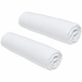 Drap housse TODAY 2 Unités 90 x 190 cm Blanc: Plus de 300.000 produits de grandes marques en vente directe à prix usine sur cade