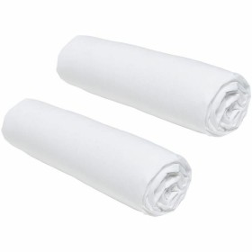 Drap housse TODAY 2 Unités 90 x 190 cm Blanc: Plus de 300.000 produits de grandes marques en vente directe à prix usine sur cade