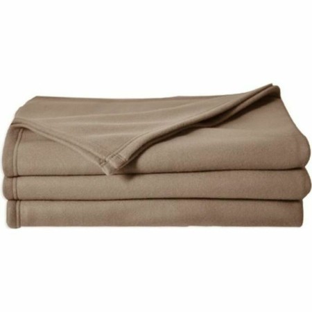 Couverture Poyet Motte Marron 220 x 240 cm 100 % polyester: Plus de 300.000 produits de grandes marques en vente directe à prix