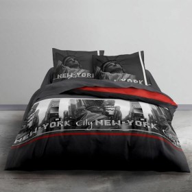 Jeu de draps TODAY Noir Rouge 140 x 200 cm: Plus de 300.000 produits de grandes marques en vente directe à prix usine sur cadeau