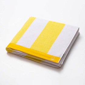 Serviette de plage Benetton BE041 Jaune 160 x 90 cm (90 x 160 cm): Plus de 300.000 produits de grandes marques en vente directe 