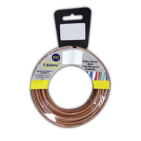 Câble Coaxial Antenne TV EDM 28457 Marron 10 m 2,5 mm: Plus de 300.000 produits de grandes marques en vente directe à prix usine