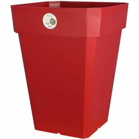 Pot Riviera Rouge Carré 49 x 49 x 50 cm: Plus de 300.000 produits de grandes marques en vente directe à prix usine sur cadeaufou