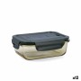 Boîte à lunch hermétique Bidasoa Infinity Rectangulaire 630 ml Jaune verre (12 Unités): Plus de 300.000 produits de grandes marq