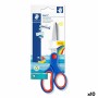 Ciseaux Staedtler Noris Bleu Acier inoxydable 17 cm (10 Unités): Plus de 300.000 produits de grandes marques en vente directe à 