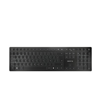 Clavier Bluetooth Cherry KW 9100 SLIM Noir Espagnol Qwerty: Plus de 300.000 produits de grandes marques en vente directe à prix 