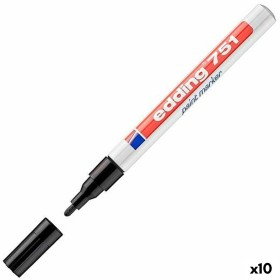 Marqueur permanent Edding 751 Noir (10 Unités): Plus de 300.000 produits de grandes marques en vente directe à prix usine sur ca