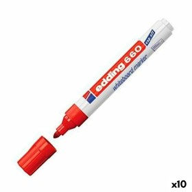 Marqueur pour tableau blanc Edding 661 Tableau blanc Rouge (10 Unités): Plus de 300.000 produits de grandes marques en vente dir