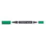 Marqueur permanent Staedtler Lumocolor Duo Vert (10 Unités): Plus de 300.000 produits de grandes marques en vente directe à prix